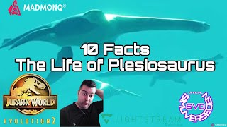 Plesiosaurus 10 Unknow Facts  Jurassic World Evolution 2 [upl. by Osei]