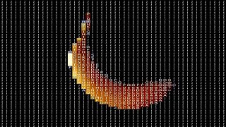 ASCII Fireworks  TouchDesigner FREE project file [upl. by Aynuat]