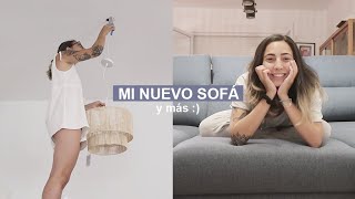 ¡Tenemos SOFÁ  instalo la lámpara del salón  Pati Petite [upl. by Moore]