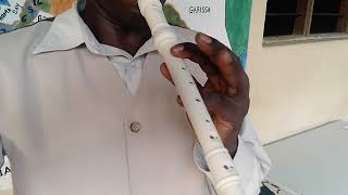 Maua mazuri yapendeza on the descant recorder based on notes G A B C D Grade 5 Music [upl. by Emyam971]