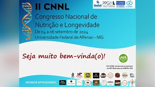 2° Congresso Nacional de Nutrição e Longevidade [upl. by Berte]