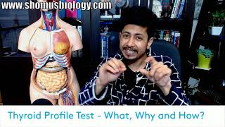 Thyroid profile T3 T4 TSH test in Hindi  Thyroid function test kya hota hai [upl. by Nelly]