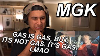 MGK  SMOKE AND DRIVE REACTION  THE CLICKBAIT THUMBNAIL LEVELS ARE OVER 9000 [upl. by Airekat893]