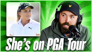 Rick Shiels thoughts on LPGA player on PGA TOUR [upl. by Kitti]