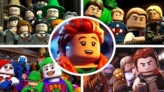 All Endings in LEGO Videogames 2005  2024 [upl. by Mclain]