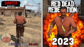 Playing Red Dead Redemption 1 Online in 2023 [upl. by Derdlim]