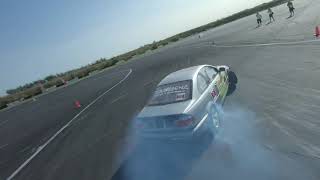 Matyas Druzsin  BMW E46 M54B25 TURBO drift [upl. by Alehcim]