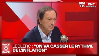 MichelÉdouard Leclerc promet de quotcasser le rythme de linflationquot pour 2024 [upl. by Africa]