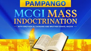 MCGI Mass Indoctrination  Pampango Translation  Day 2  Wednesday October 30 2024 at 7 PM PHT [upl. by Siuqram]