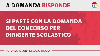 Concorso dirigenti scolastici 2023 ci sarà la preselettiva Le risposte alle vostre domande [upl. by Enylecoj]