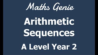 Arithmetic Sequences [upl. by Rutherford]