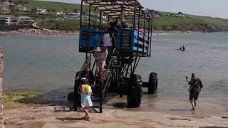 BURGH ISLAND by Sea Tractor  Agatha Christies Evil Under The Sun [upl. by Catriona]