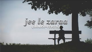 Jee Le Zaraa Slowed  Reverb [upl. by Yance]