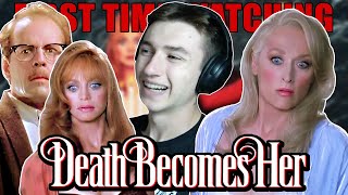 DEATH BECOMES HER 1992 Movie Reaction  First Time Watching [upl. by Latoye579]