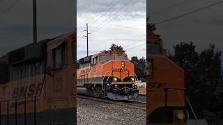 Dual GP60Ms lead the Coeur dAlene Local bnsf spokane [upl. by Ymij]