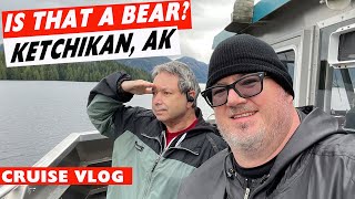 THE GREAT BEAR HUNT  EXPLORING KETCHIKAN ALASKA A MAJESTIC PRINCESS CRUISE ADVENTURE [upl. by Kolb]