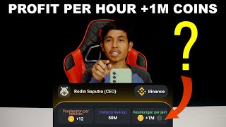 How To Increase Profit Per Hour Up To 1M Coins On Hamster Kombat [upl. by Lyall]