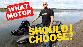 The Secret to Motorizing Your Inflatable Boat Intex Motor Mount Review [upl. by Anaidiriv]