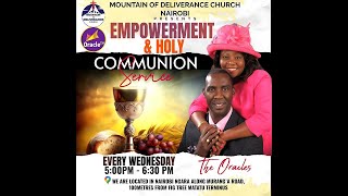 COMMUNION OF BLOOD AND BODY  WEDNESDAY EMPOWERMENT AND HOLY COMMUNION SERVICE  DR ORACLE [upl. by Sorensen202]