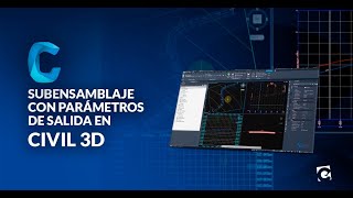 Creación de un subensamblaje con parámetros de salida en Civil 3D [upl. by Selbbep]