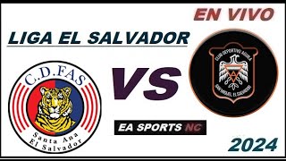 🔴Fas vs Aguila en vivo  Liga Apertura El Salvador [upl. by Eurydice]