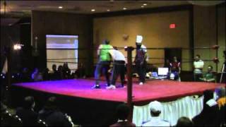 Cosplay Wrestling 2011 Match 4 Professor Chaos vs Mysterion vs The Coon Chef as Guest Referee [upl. by Crabb326]