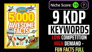 9 Profitable Amazon KDP Keywords Fact Book FULL Series KDP KDPKeywords nicheresearch amazonkdp [upl. by Rhea822]