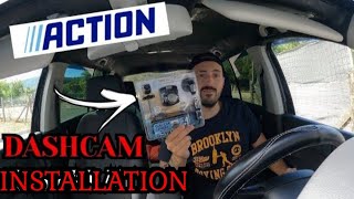 INSTALLATION DE LA CAMÉRA DUAL DASHCAM NORTEC ACTION [upl. by Whang]