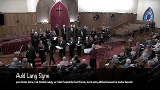 Vintage Singers — Auld Lang Syne arr Campbell amp FrancisHanawalt amp Sasanfar setting [upl. by Ahsercel]