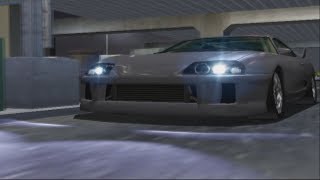 Wangan Midnight PS2  AC Scenario mode  Keichiro Aizawas Supra JZA80 [upl. by Rosella339]