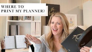 Running A Planner Business 101  Finding The Printer  How Do I Print It [upl. by Idnib]