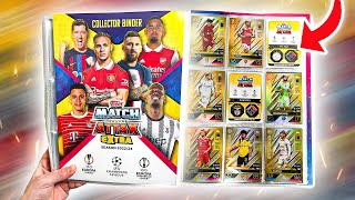 MY MATCH ATTAX EXTRA 202223 BINDER PROGRESS Binder Update [upl. by Nisbet]