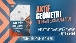 Aktif Geometri Çözümleri  Sayfa 9394  Üçgende Yardımcı Elemanlar [upl. by Dijam305]