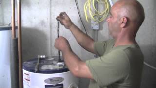 How to Replace the Anode Rod in your Hot Water Heater [upl. by Nrobyalc123]