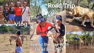 Road Trip Vlog to Lion Park💖✨️ Road to 500 subscribers [upl. by Raphael]