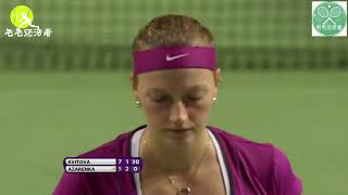 Kvitova vsAzarenka Highlights  2011 Finals Final [upl. by Allista]