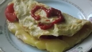 Przepis na Pyszny omlet  Mega łatwy i szybki Domowo i modnie tv [upl. by Ahsela]