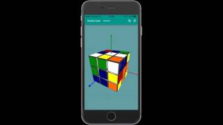 Rubiks Cube in JavaFX on iPhone using Gluon Mobile [upl. by Dawn]