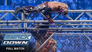 FULL MATCH  Rey Mysterio vs Batista  Steel Cage Match SmackDown Jan 15 2010 [upl. by Ynohtnaed]