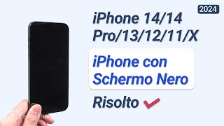 iPhone con Schermo Nero  iPhone Display Nero ma Funziona Soluzioni nel Video [upl. by Orelie]