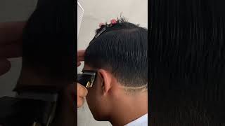 Tutorial taper fade wiht hair disain barbershopindonesia barbertutorials [upl. by Weigle]