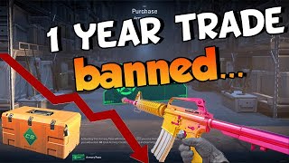 CS2 Armory update  1 Year Trade ban wave [upl. by Marteena]