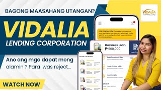 SILIPIN NATIN SI VIDALIA LENDING CORP 2024 BEST LOAN APP MAGKANO ANG LOAN DITO ALAMIN NATIN ITO [upl. by Nennahs10]