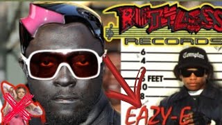 Will I Am  Black Eyed Peas Way Before Fergie were Put on  Discovered by Eazy E  Ruthless Records [upl. by Meghan377]