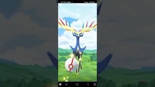 Pokemon GO  Level 5 Raid  Xerneas Duo [upl. by Htederem]