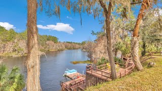 Dunnellon Florida Waterfront Home For Sale [upl. by Etnoj]