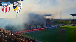 ZeissFans in Zwickau • FSV Zwickau vs FC Carl Zeiss Jena 11  OstKlassiker 202425 [upl. by Niaz]