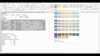 Excel Ontvangsten en Uitgaven [upl. by Fabiola]