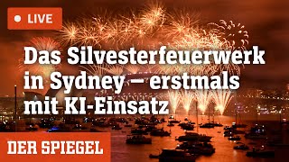 Livestream Das Silvesterfeuerwerk in Sydney  DER SPIEGEL [upl. by Divod]