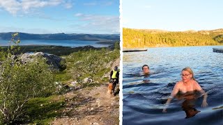 OUR LAST STOP IN NORWAY Hike amp Swim in Alta [upl. by Ibot]